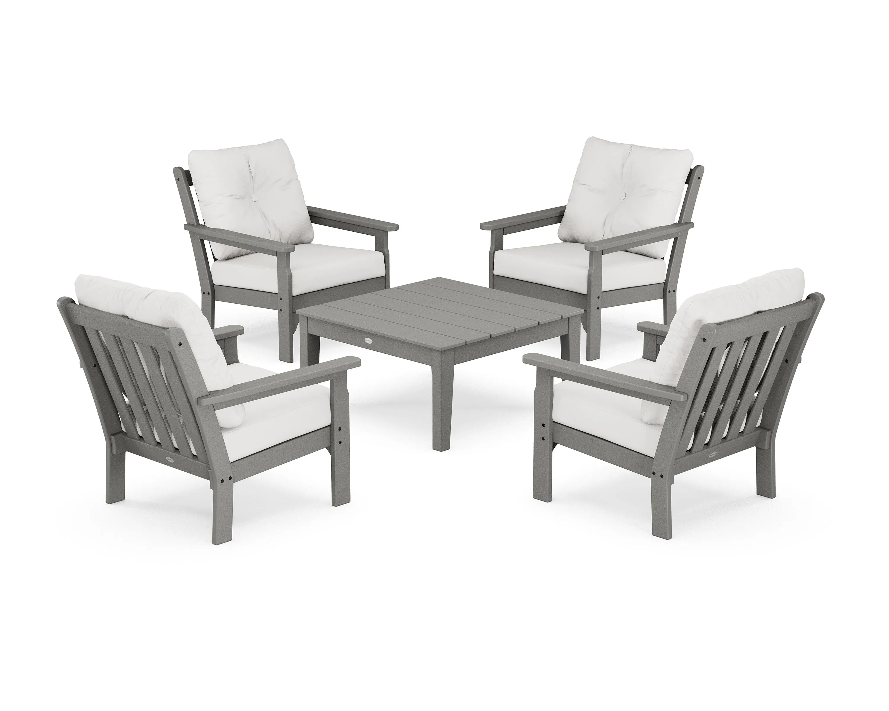 Vineyard 5-Piece Deep Seating Conversation Set