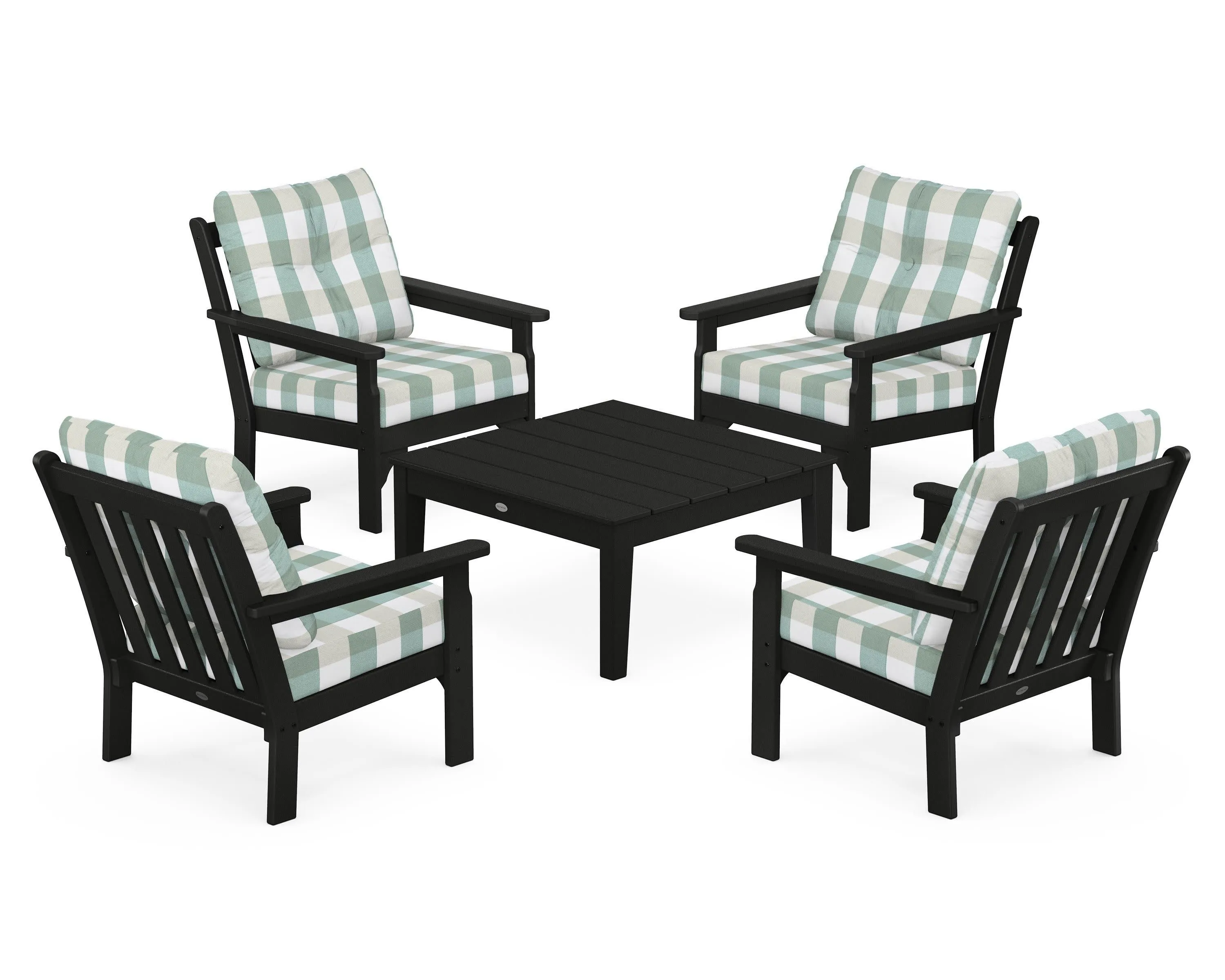 Vineyard 5-Piece Deep Seating Conversation Set