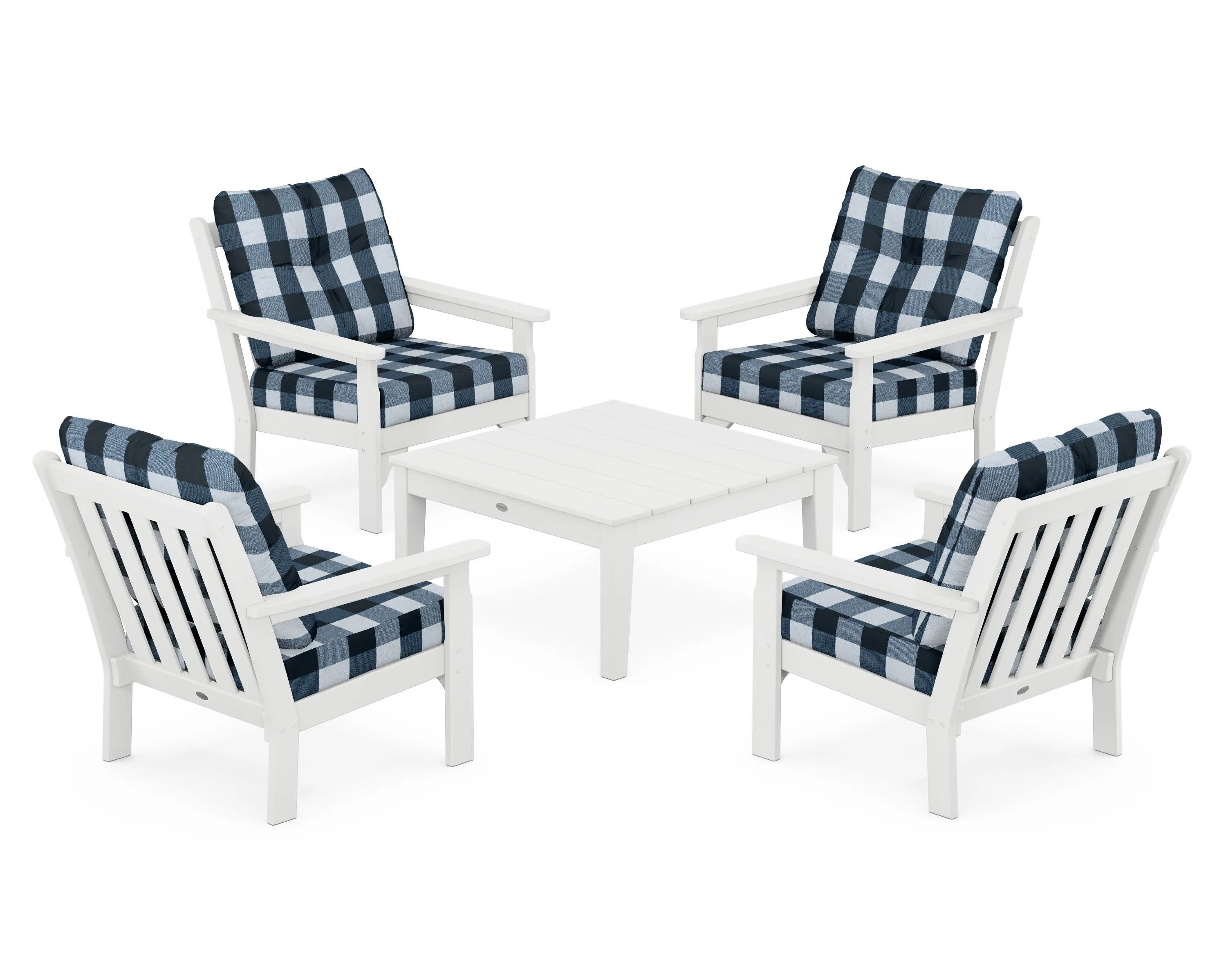 Vineyard 5-Piece Deep Seating Conversation Set