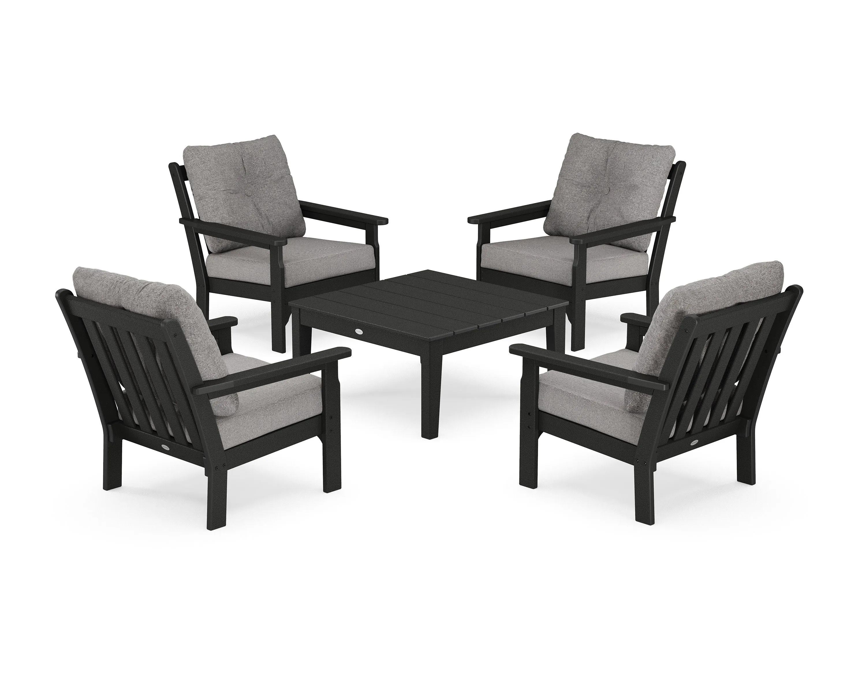 Vineyard 5-Piece Deep Seating Conversation Set