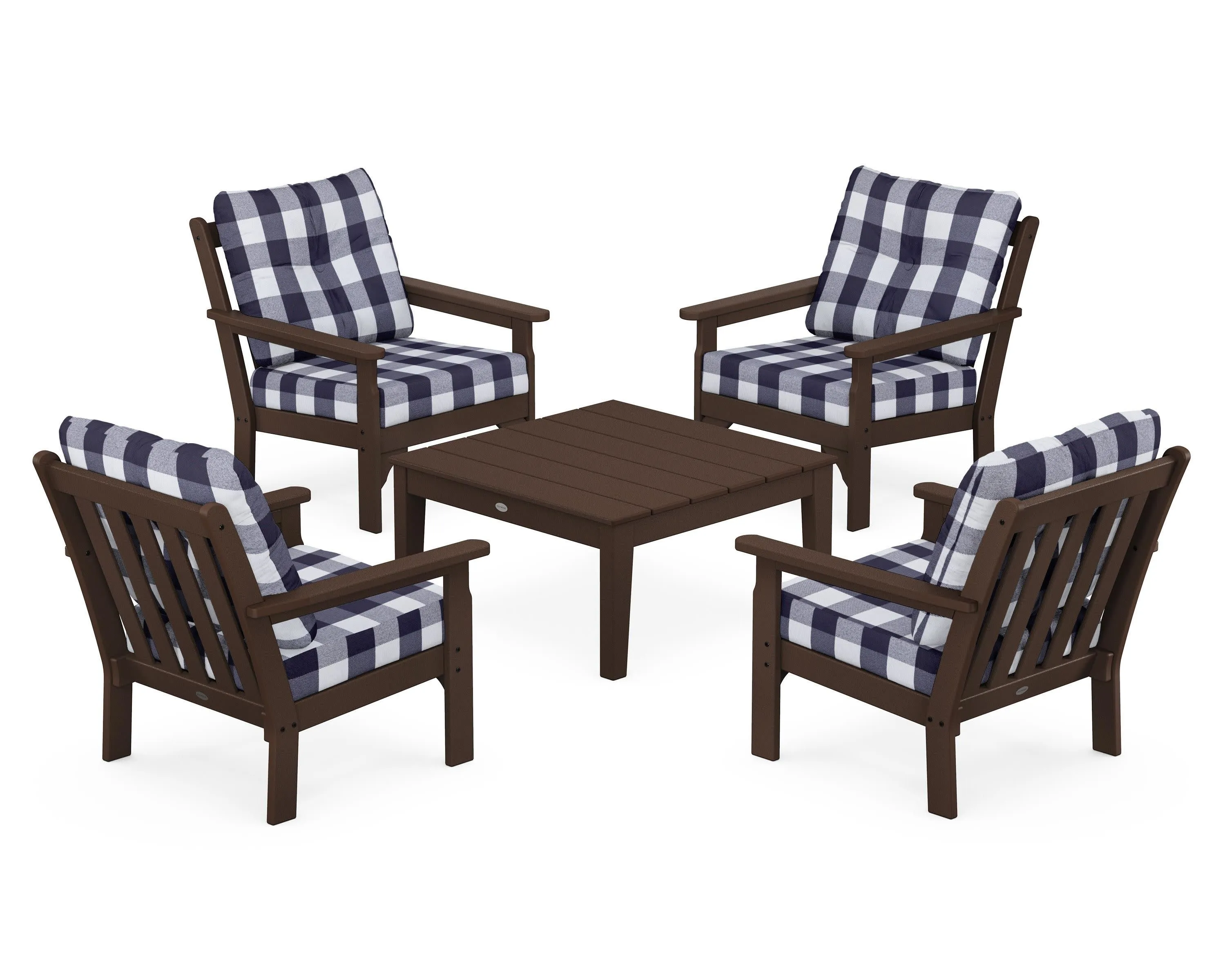 Vineyard 5-Piece Deep Seating Conversation Set