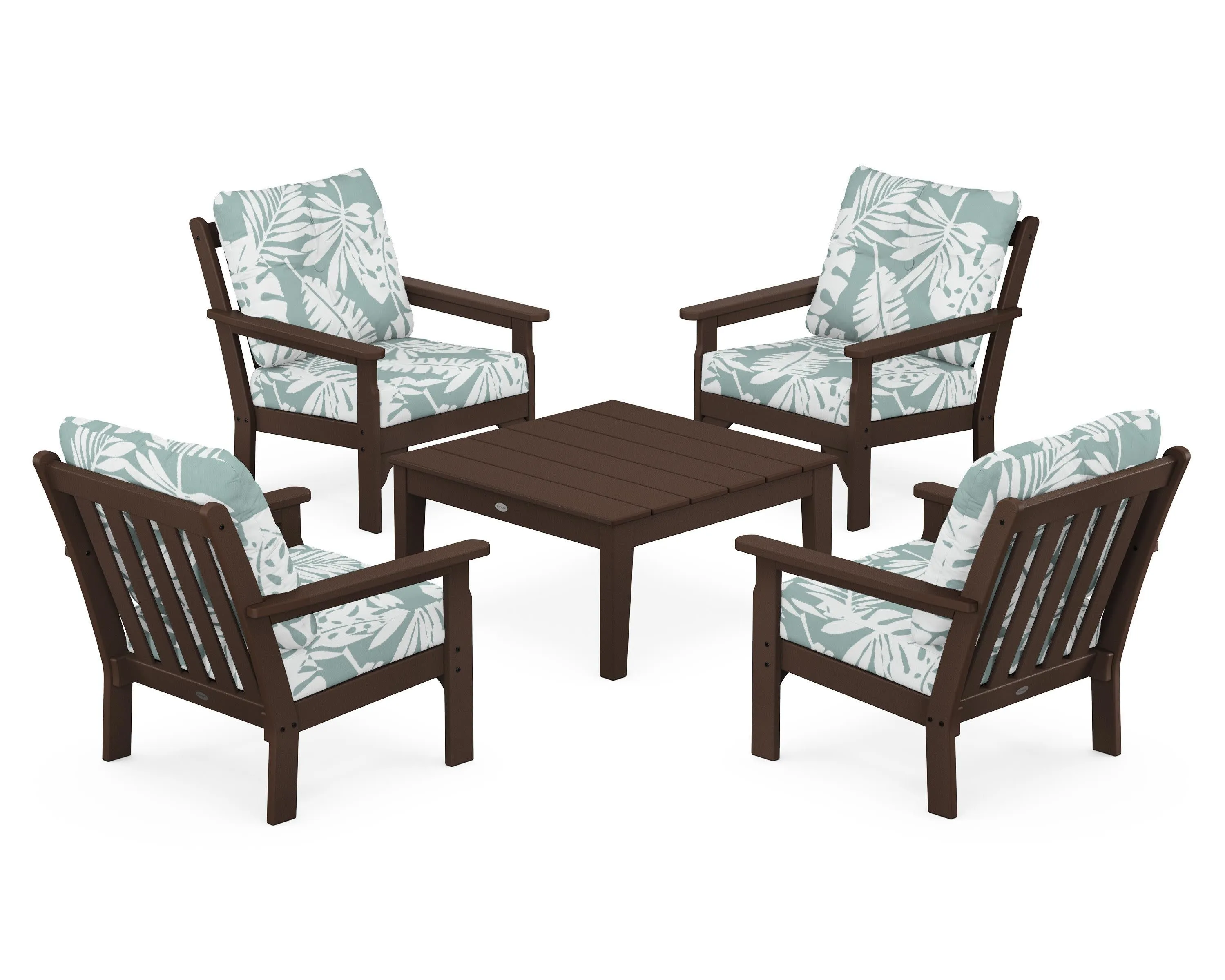 Vineyard 5-Piece Deep Seating Conversation Set