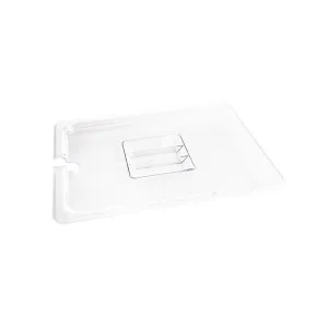 Vogue Polycarbonate 1/2 Gastronorm Lid Notched - U251
