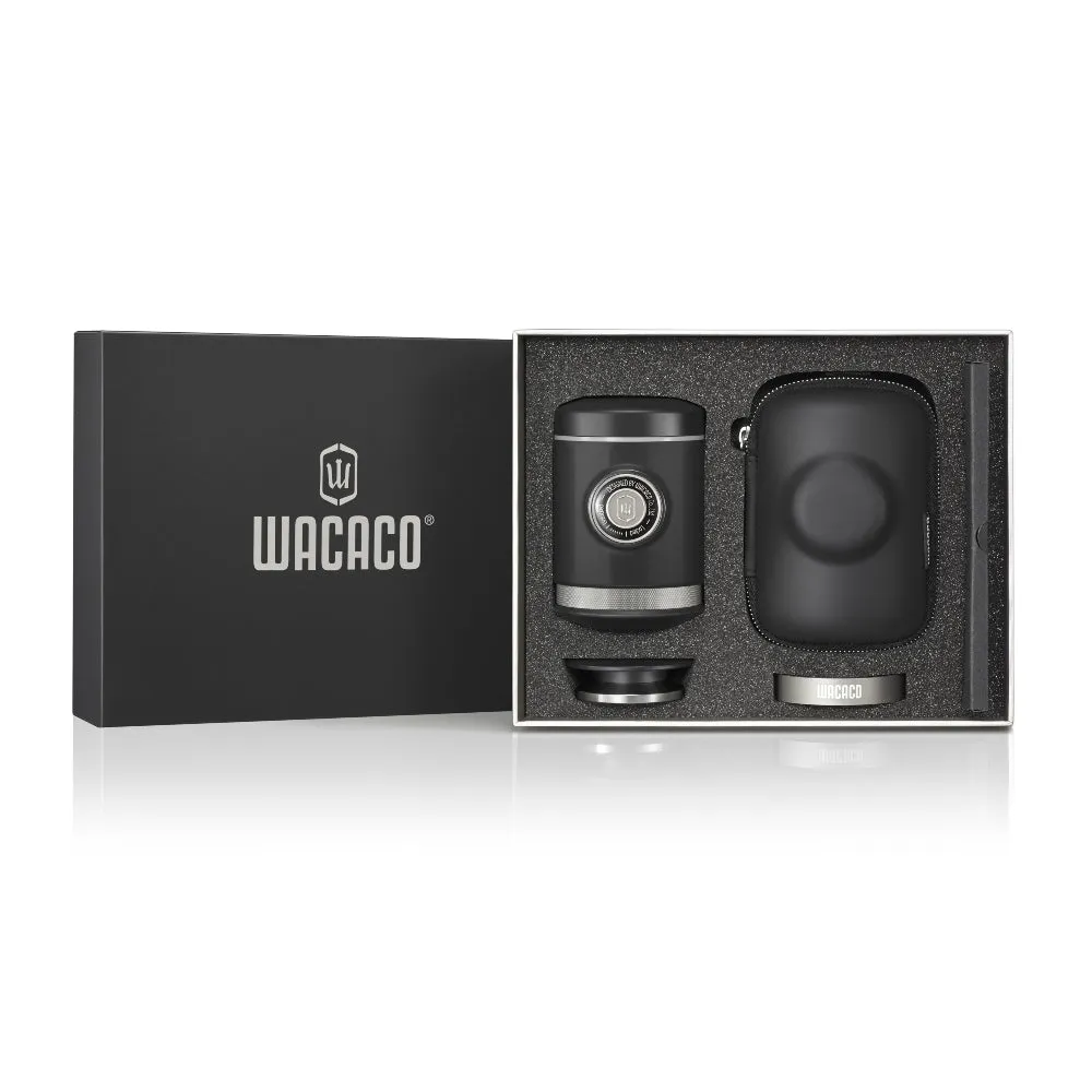 WACACO PicoPresso  World's Most Compact Double Espresso Coffee Maker - Black