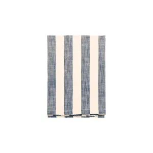 Walton & Co Wide Stripe Tablecloth Flint
