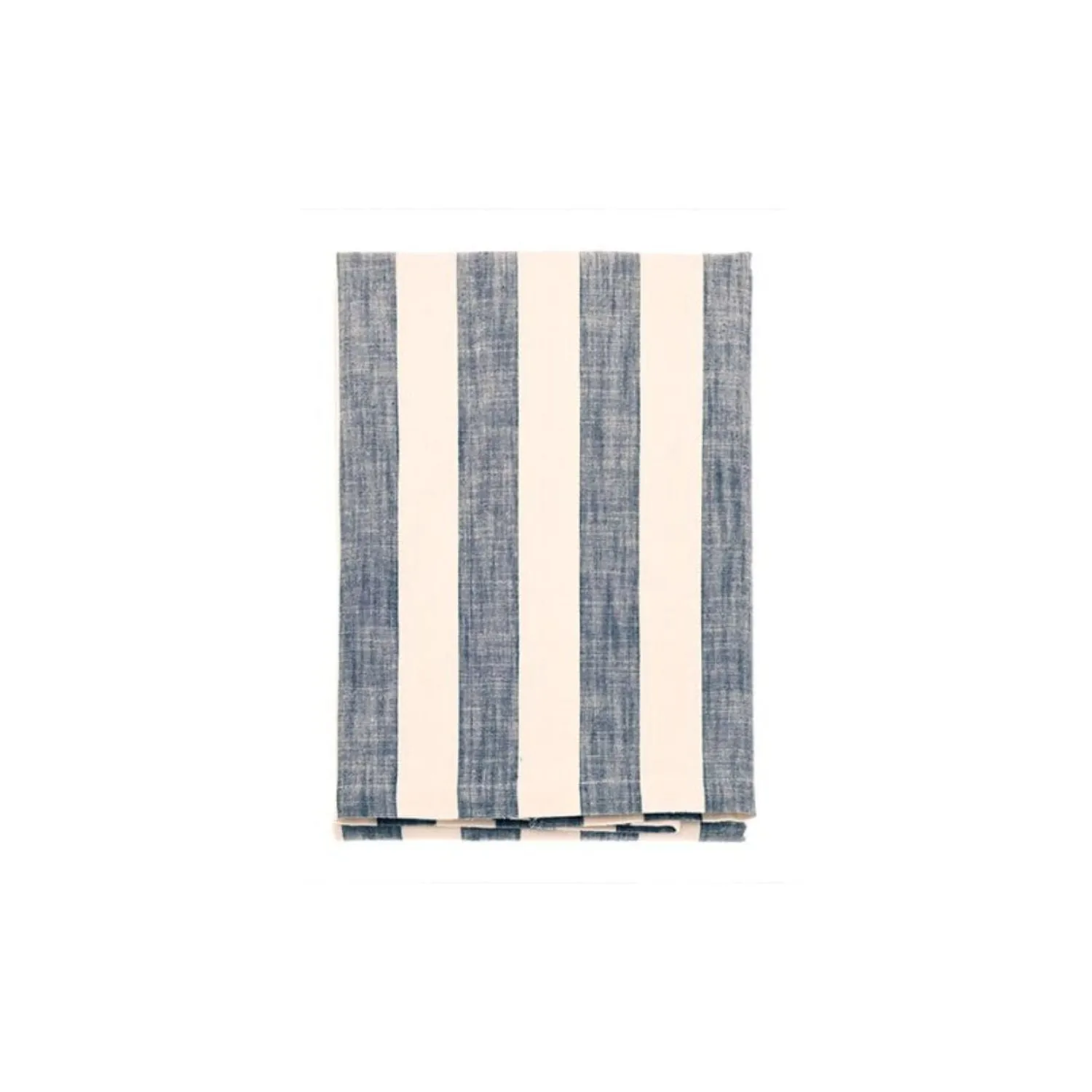 Walton & Co Wide Stripe Tablecloth Flint