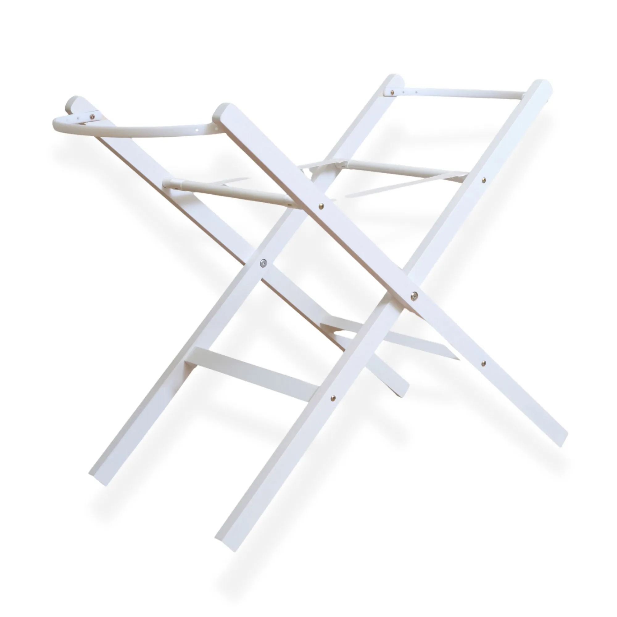 Wooden Folding Moses Basket Stand