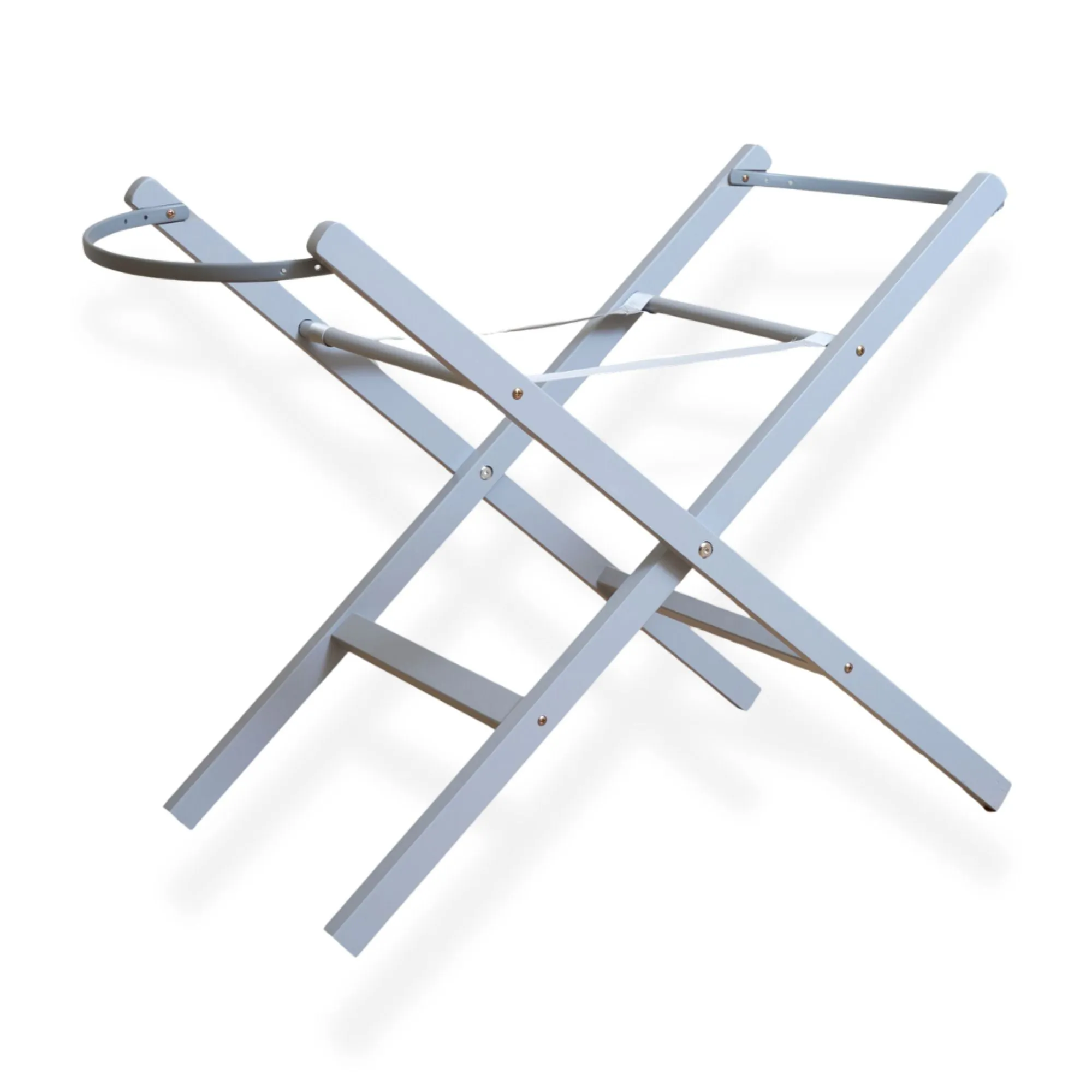 Wooden Folding Moses Basket Stand